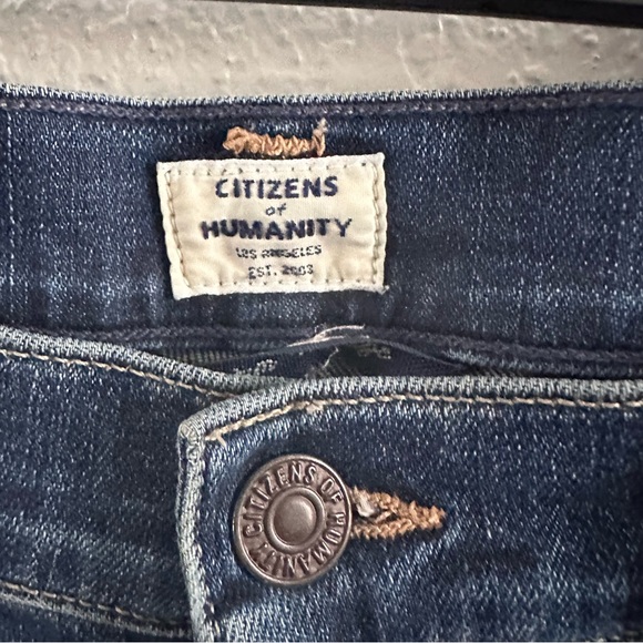 Citizens of Humanity Size 27 Medium Wash Slim Straight Jeans Made in USA - Picture 10 of 14